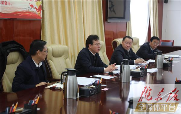 贠建民主持召開會議 專題研究群眾信訪事項(xiàng)辦理工作