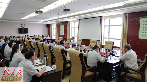 盧小亨在黨史學習教育專題黨課上強調 從百年黨史汲取奮進力量 譜寫慶陽高質量發(fā)展新篇章