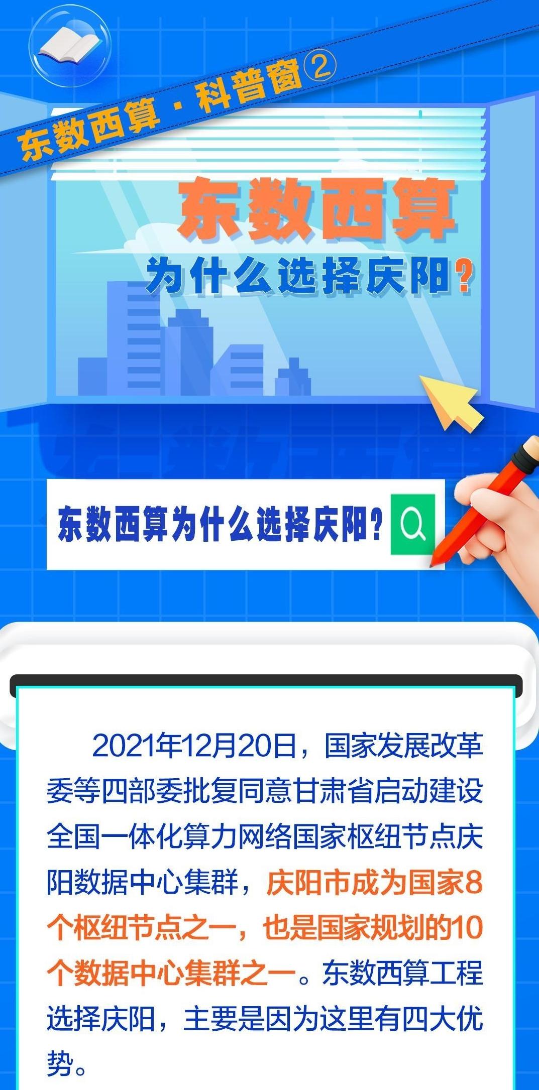 東數(shù)西算·科普窗②｜東數(shù)西算為什么選擇慶陽(yáng)？