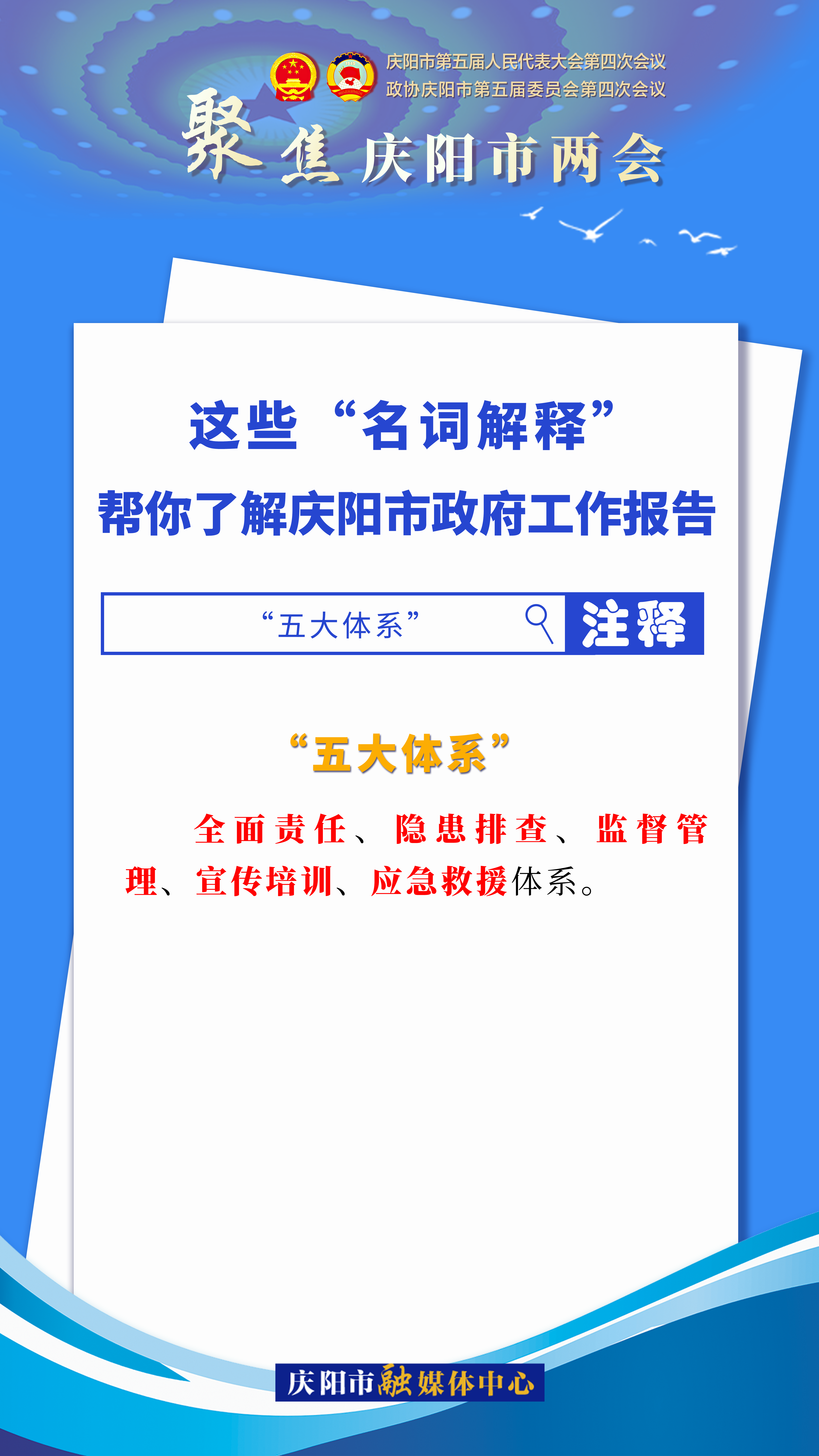 海報｜這些“名詞解釋”，幫你了解慶陽市政府工作報告（6）