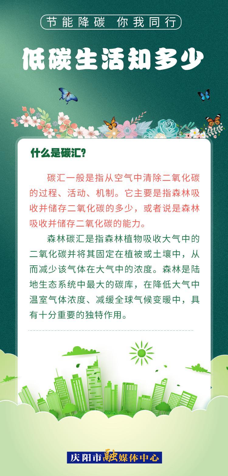 【節(jié)能降碳 你我同行】低碳生活知多少（5）：什么是碳匯？